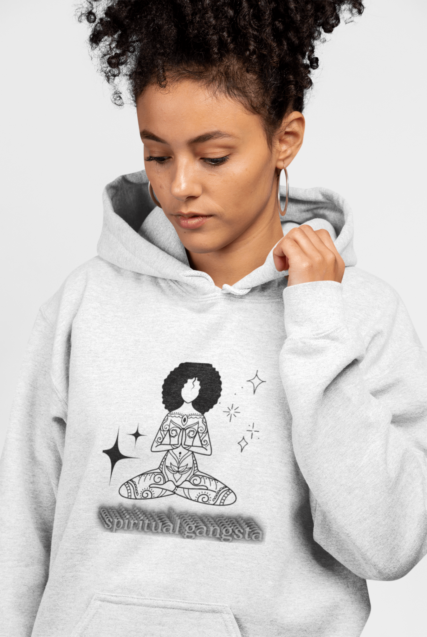 Spiritual Journey Fleece Hoodie - AUNTIE VIKKI