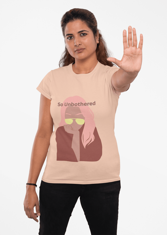 Unbothered Tee Shirt - AUNTIE VIKKI