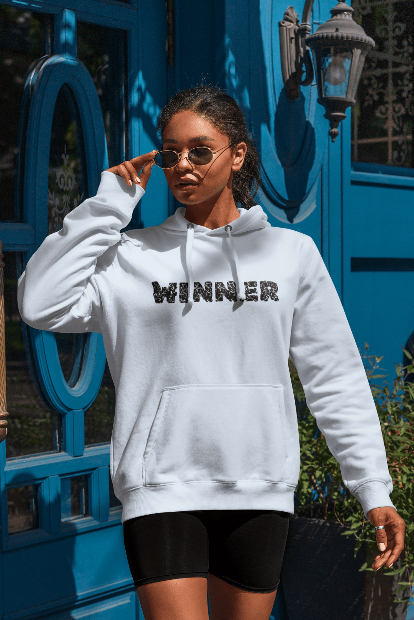 Winner Hooded Sweatshirt - Cozy Unisex Apparel for Celebrations, Gifts, Sports Events, Lounging, Motivation - AUNTIE VIKKI